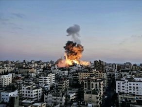 Bombardeo en Gaza 2005