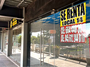 Locales comerciales vacíos