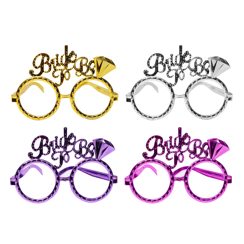 Karışık Renkli Bride To Be Parti Gözlük
