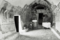 Inside the last church...