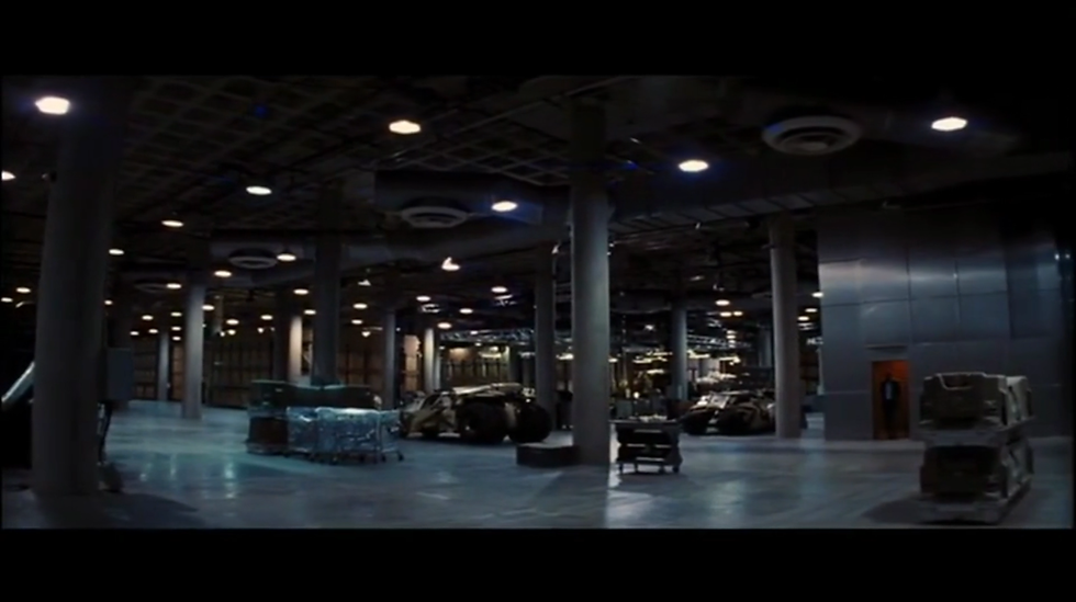 Elevator scene from The Dark Knight Rises (2012)