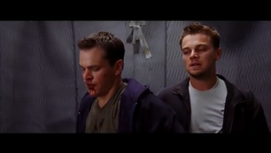 Elevator scene from The Departed (2006)