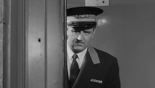 Elevator scene from Private Hell 36 (1954)