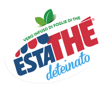 Italian iced tea Estathé served cold