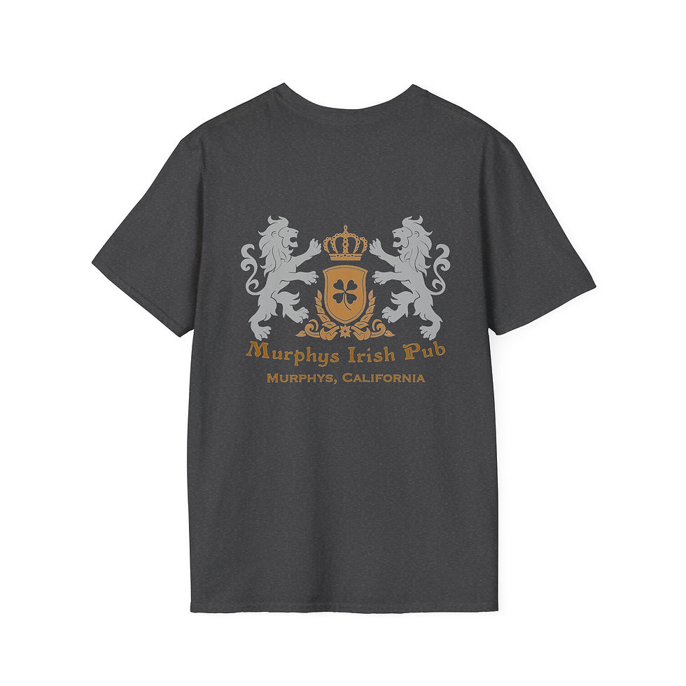 Thumbnail: 'Irish Pub Logo' Unisex Softstyle T-Shirt