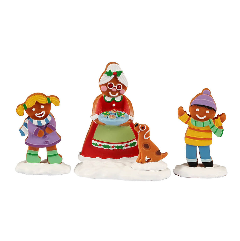 Mrs. Claus & Cookies - Lemax