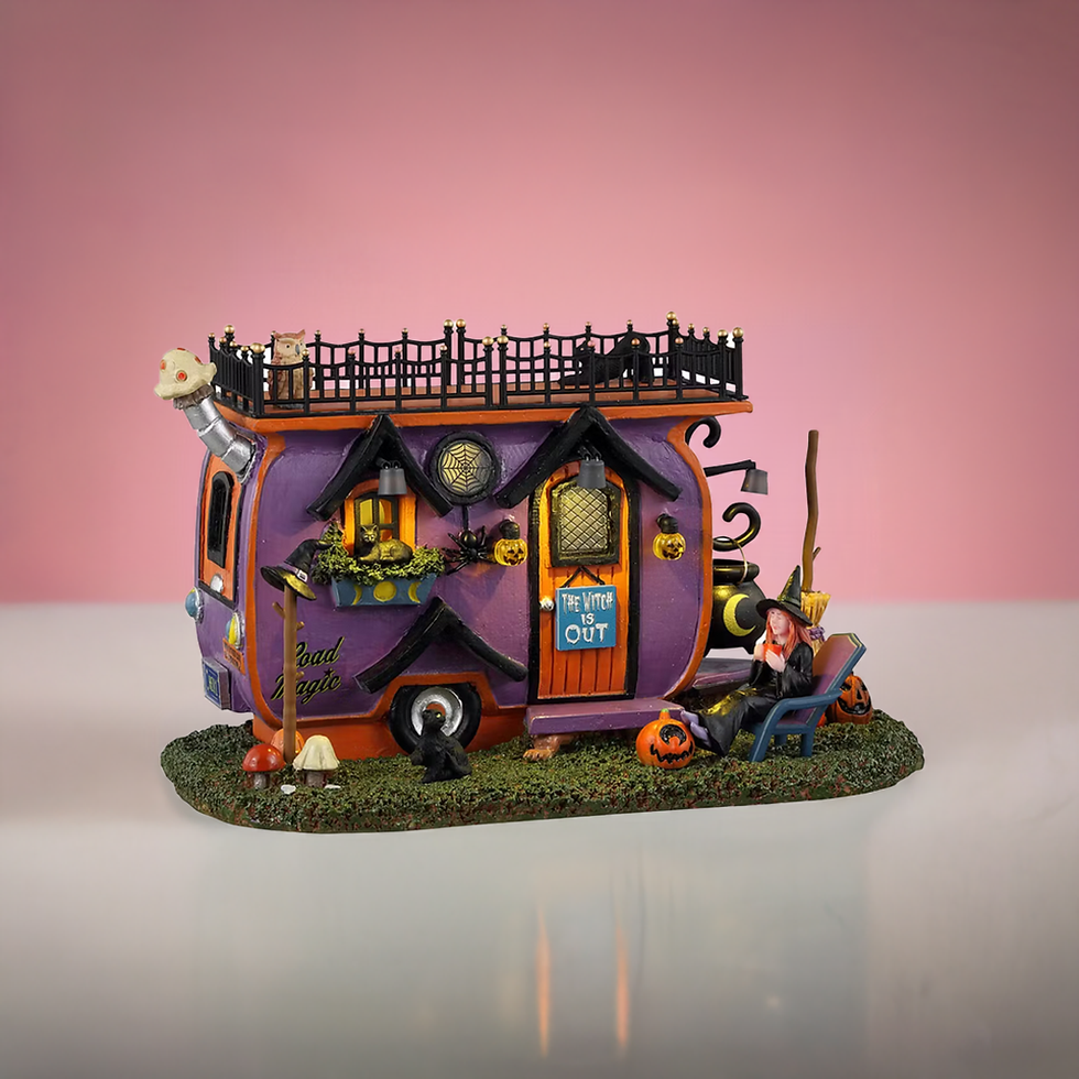 Thumbnail: Lemax Spooky Town Witch Vanlife