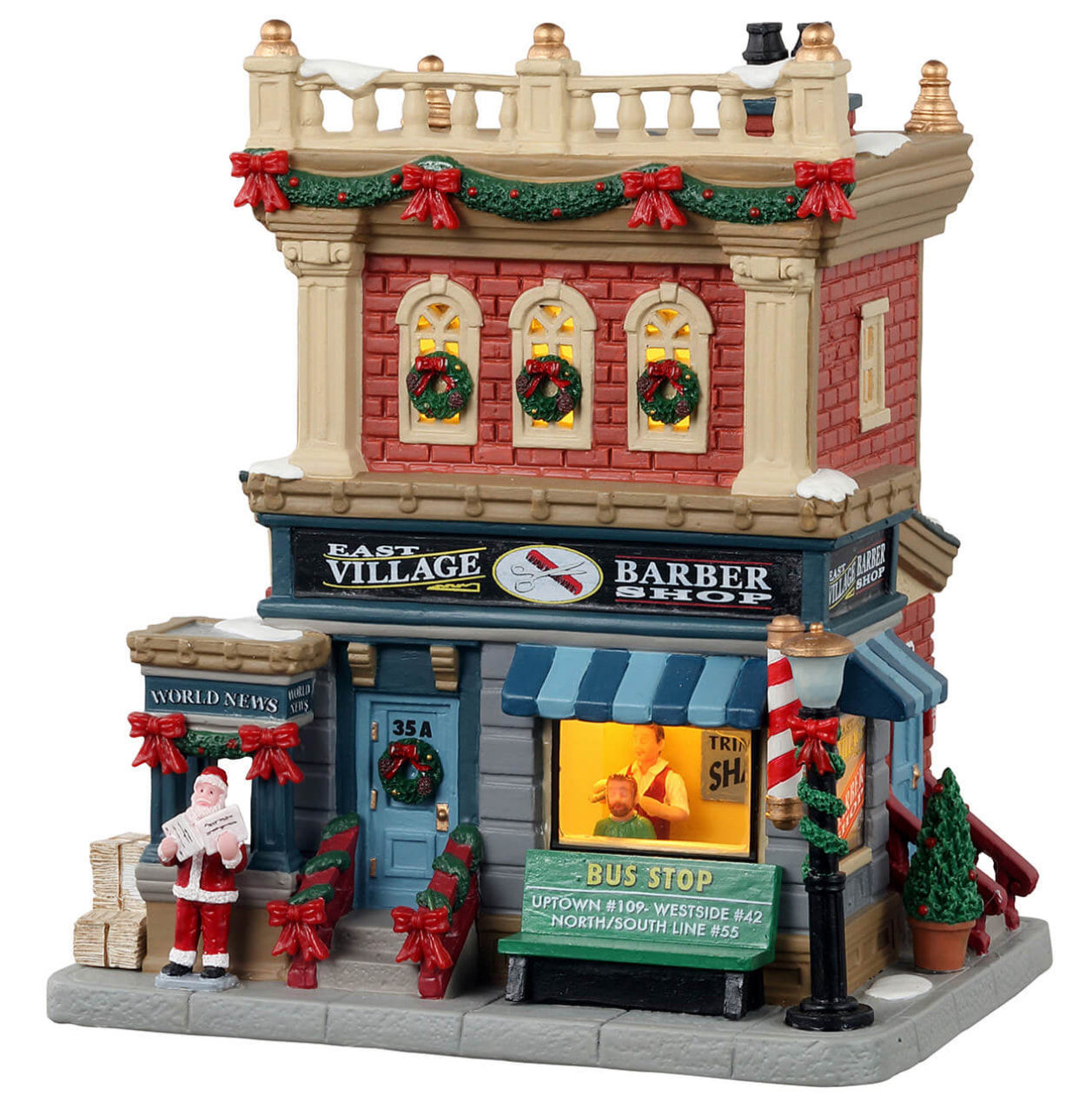 East Village Barber Shop - Lemax