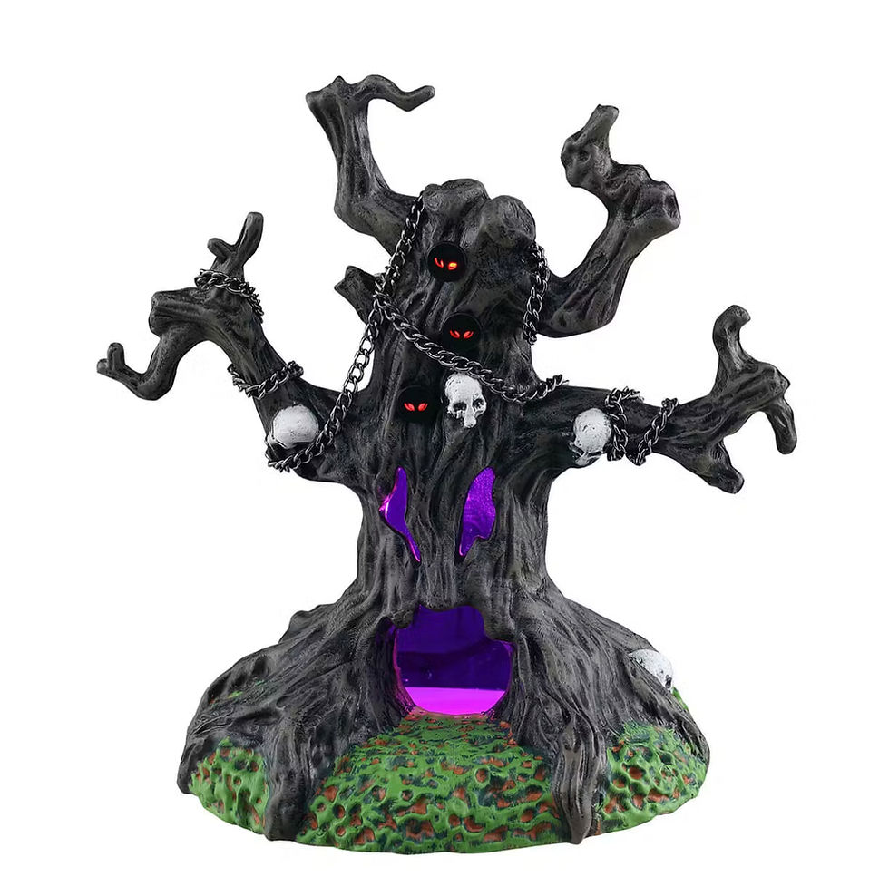 Chained Spooky Tree - Lemax Spooky Town