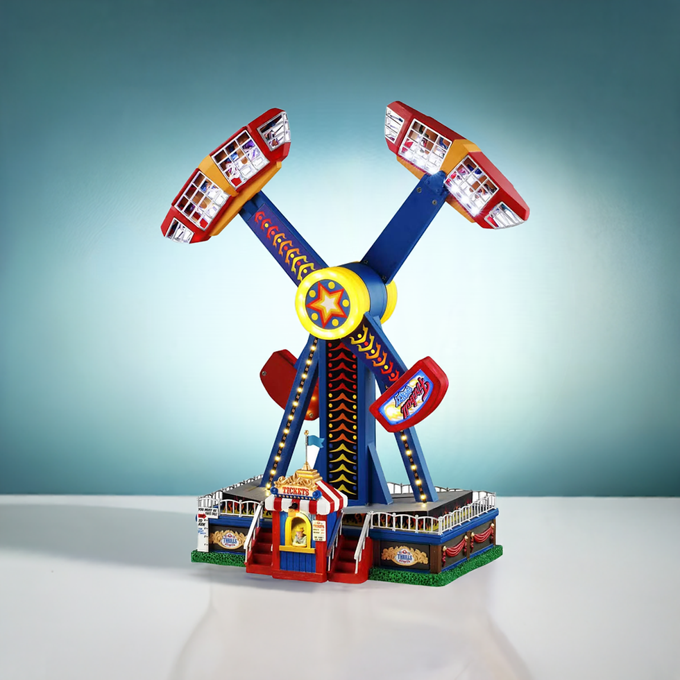 Thumbnail: Lemax Fireball Frenzy from the Carnival Collection