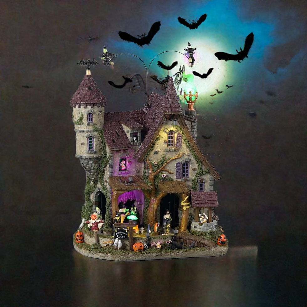Thumbnail: The Wicked Garden Coven - Lemax Spooky Town