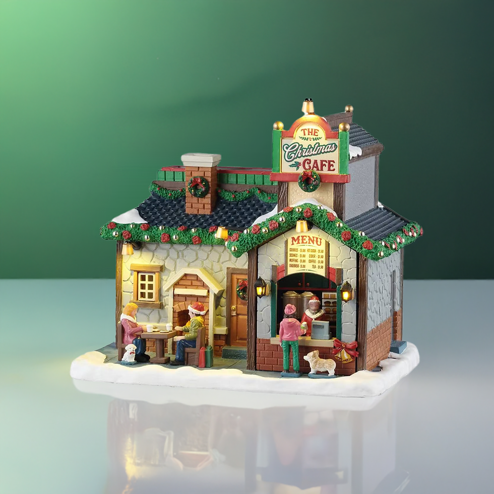 Thumbnail: Christmas Cafe – Lemax Available for Sale in Seattle WA