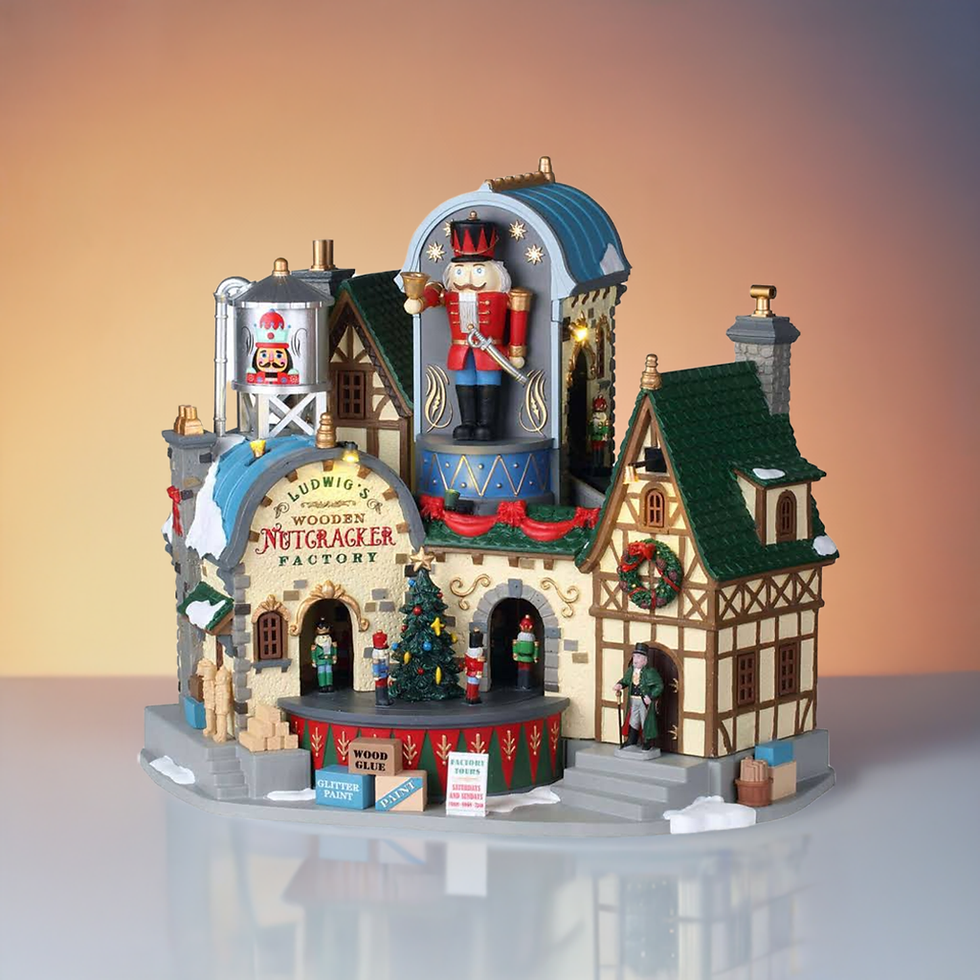 Thumbnail: Ludwig's Wooden Nutcracker Factory - Lemax