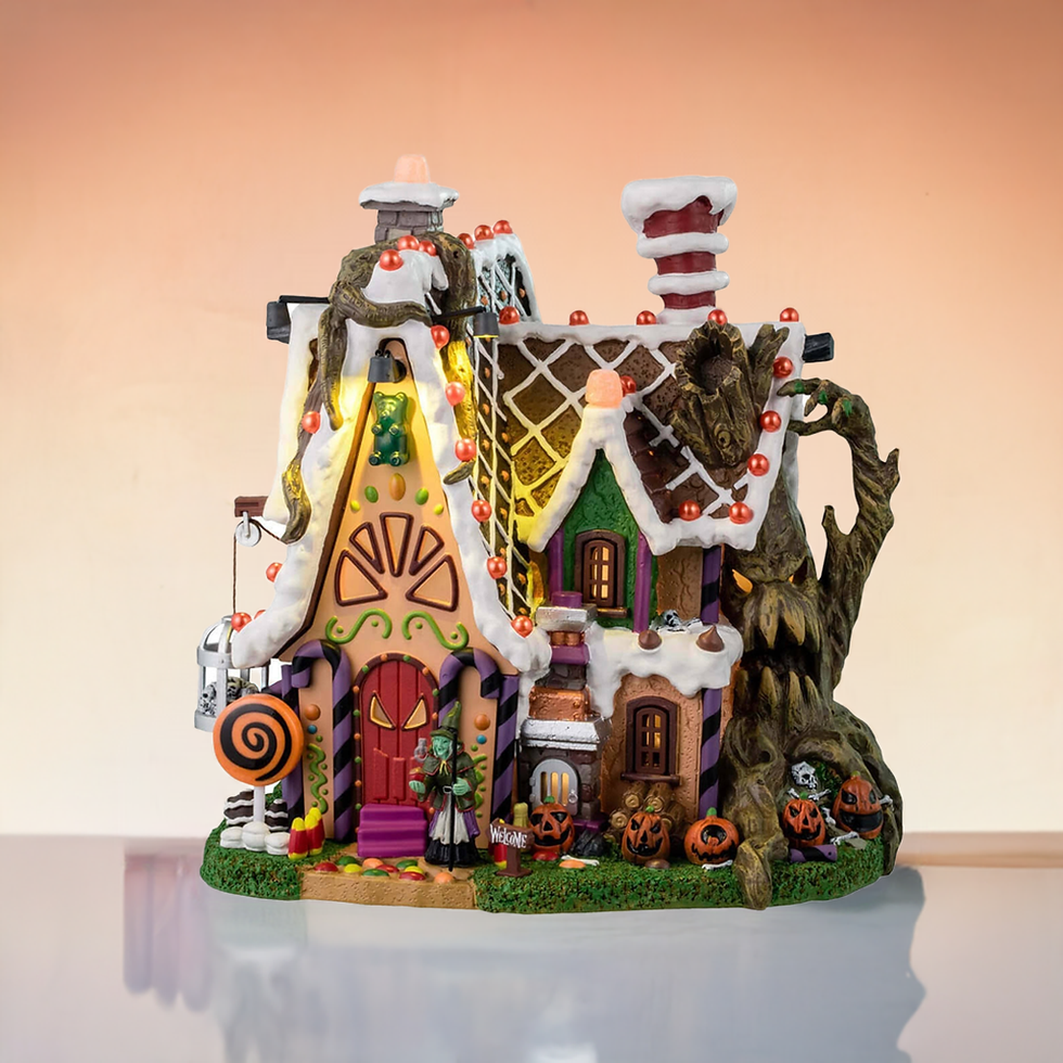 Thumbnail: Lemax Spooky Town - The Candy Witch Cottage