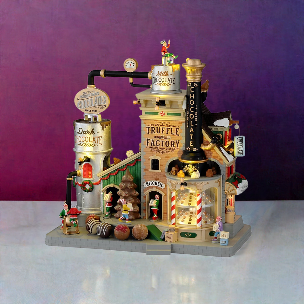 Thumbnail: Lemax The Christmas Chocolatier Truffle Factory
