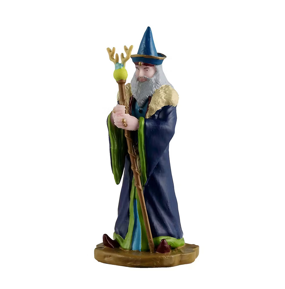Lemax Spooky Town Magical Mage