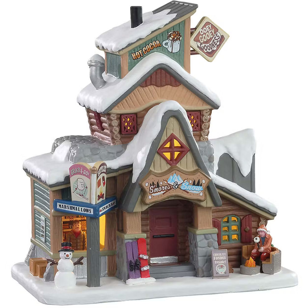 S'Mores & Snow - Lemax