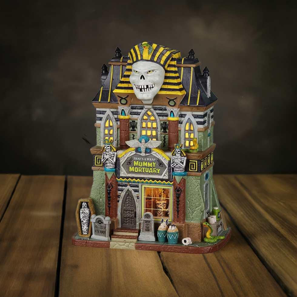 Thumbnail: Lemax Spooky Town - That's A Wrap Mummy Mortuary