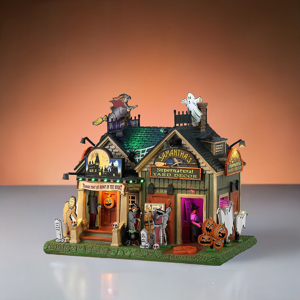 Thumbnail: Lemax Spooky Town Samantha's Supernatural