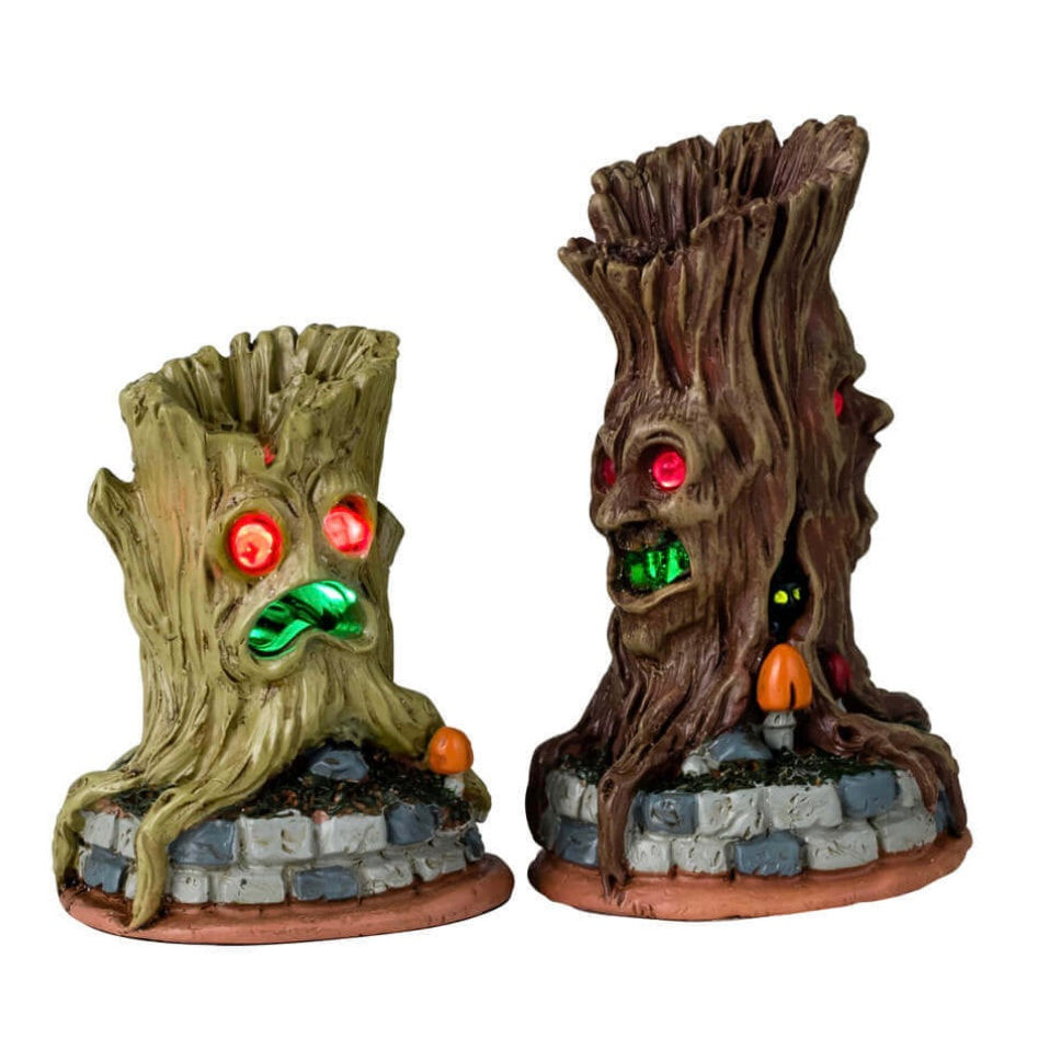 Lemax Spooky Town - Spooky Tree Trunks