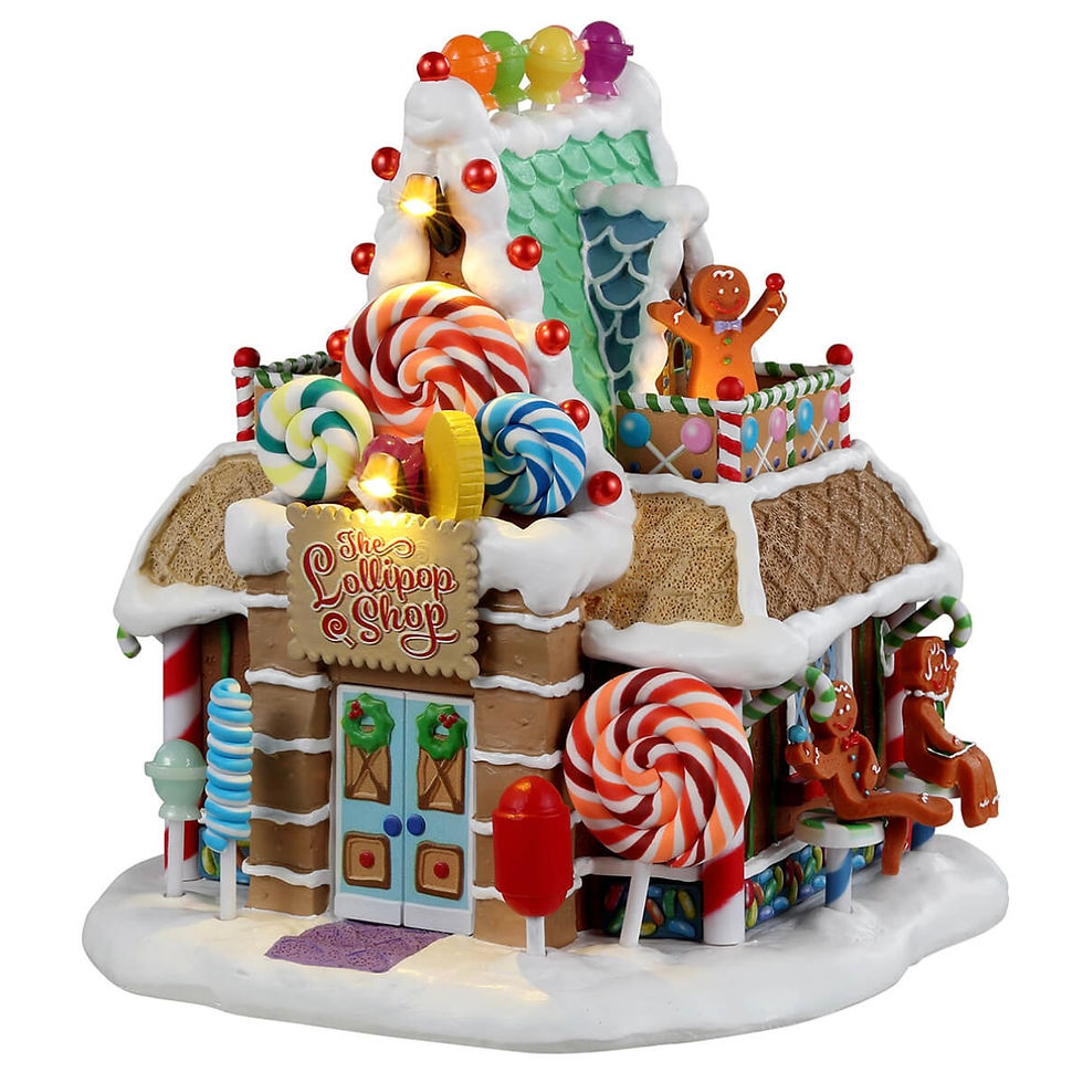 Lemax The Lollipop Shop