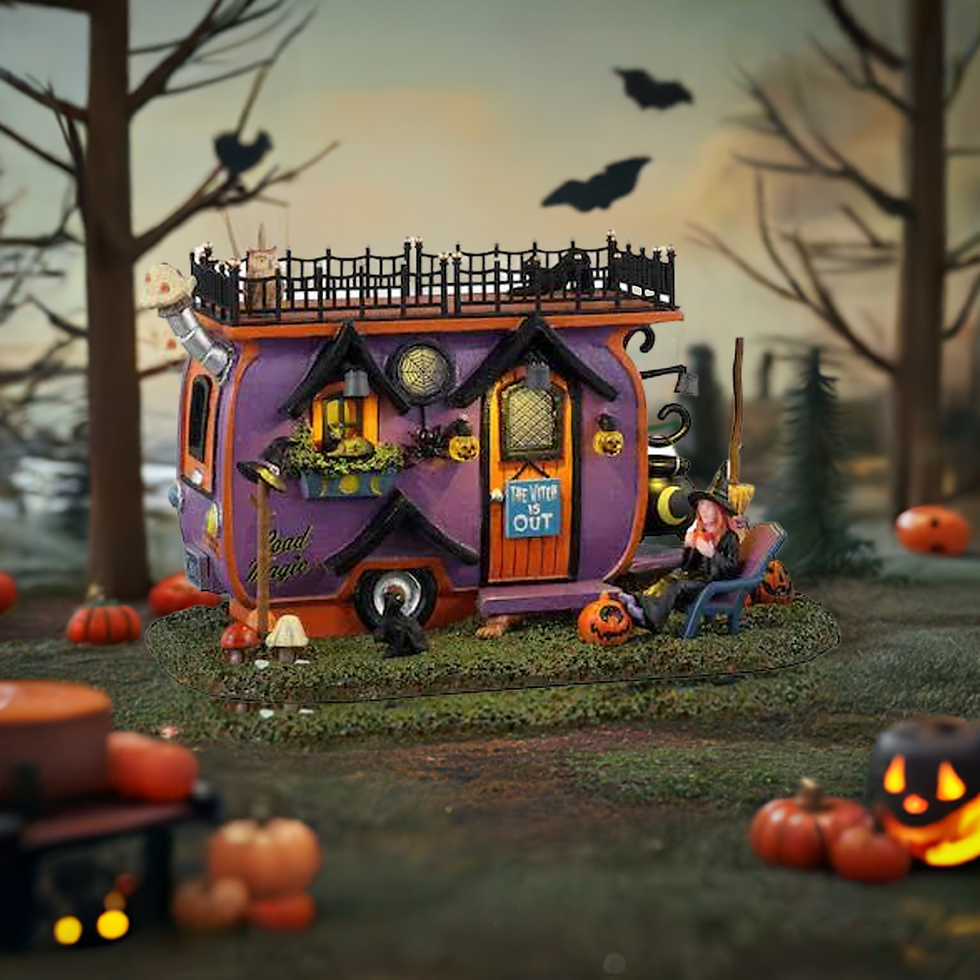 Thumbnail: Lemax Spooky Town Witch Vanlife