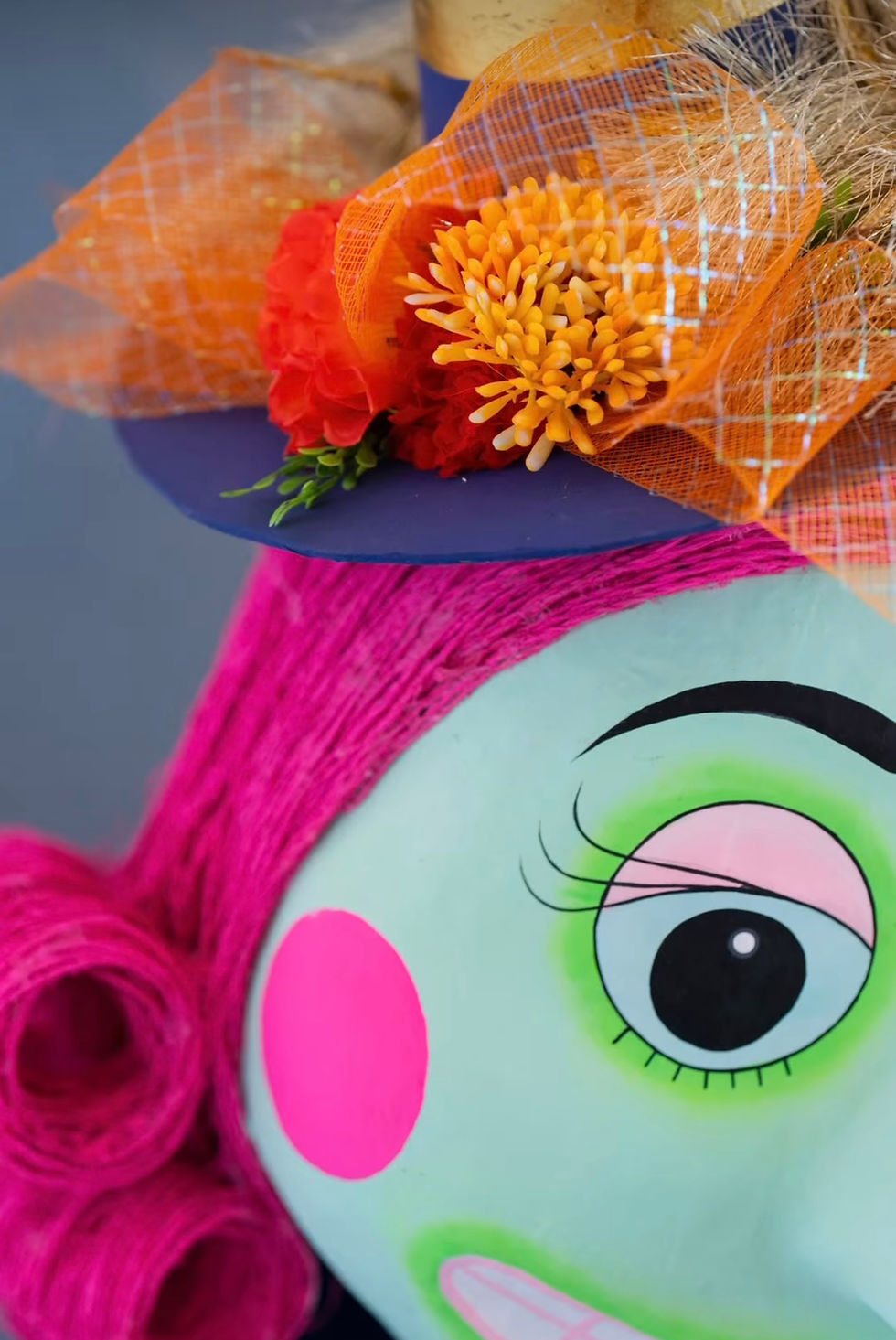 Thumbnail: Glitterville - Vi1392 Pink Itchy Witchy Tabletop 17"