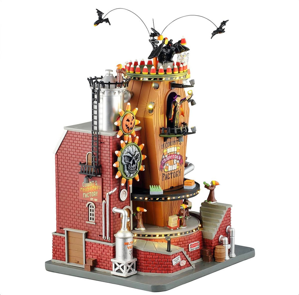 Thumbnail: The Count's Candy Corn Factory - Lemax Spooky Town