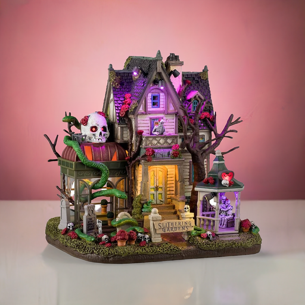 Thumbnail: Lemax Spooky Town - Slithering Gardens