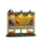 Welcome to Spooky Town Sign - Lemax 54476