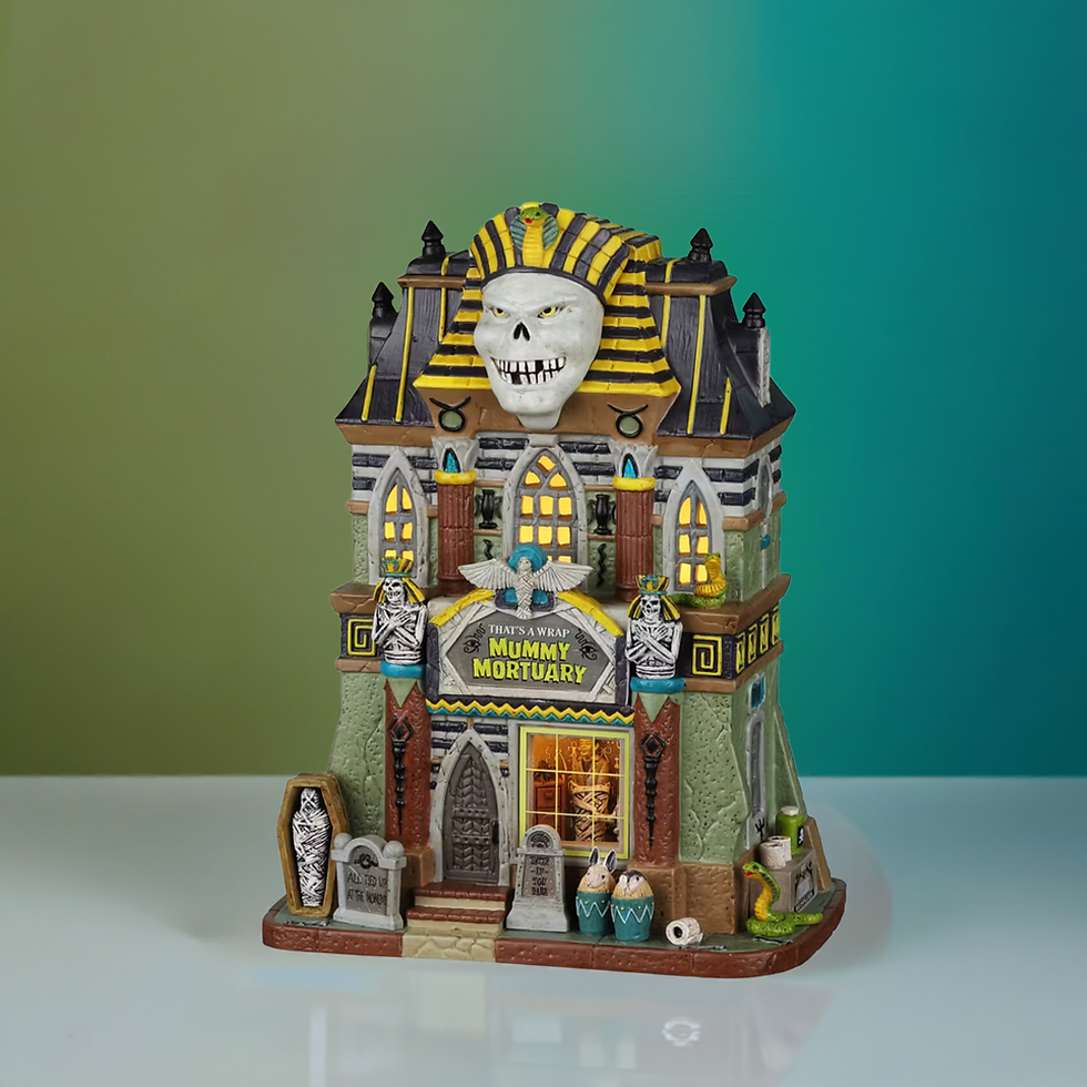Thumbnail: Lemax Spooky Town - That's A Wrap Mummy Mortuary