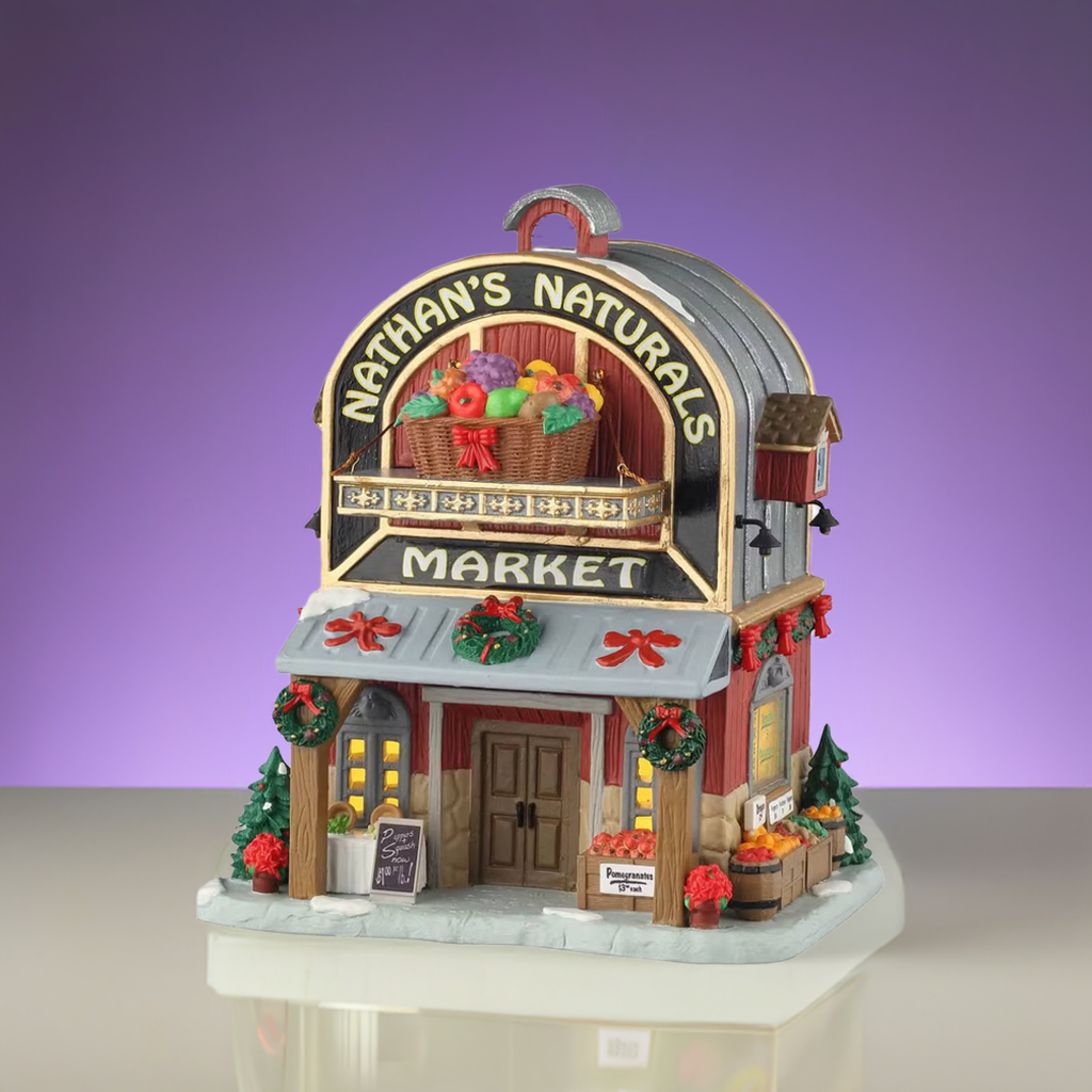 Lemax Nate's Naturals Market