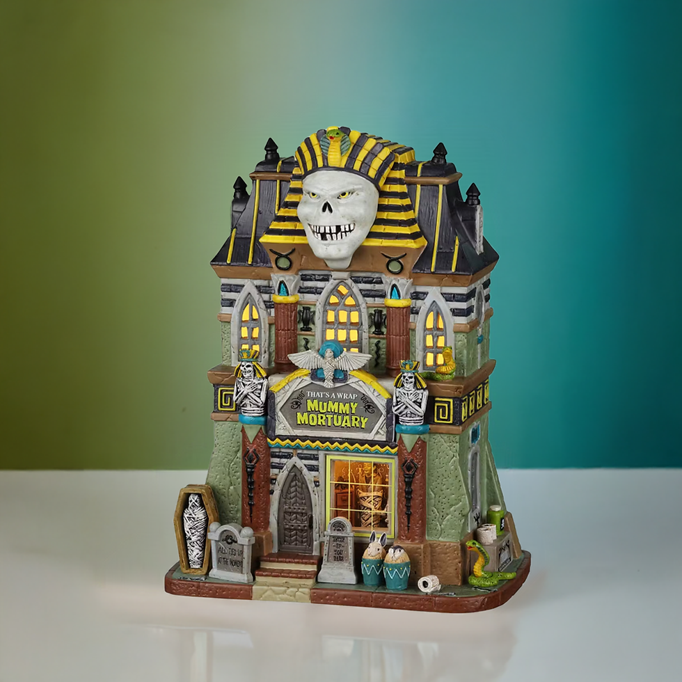 Thumbnail: Lemax Spooky Town - That's A Wrap Mummy Mortuary