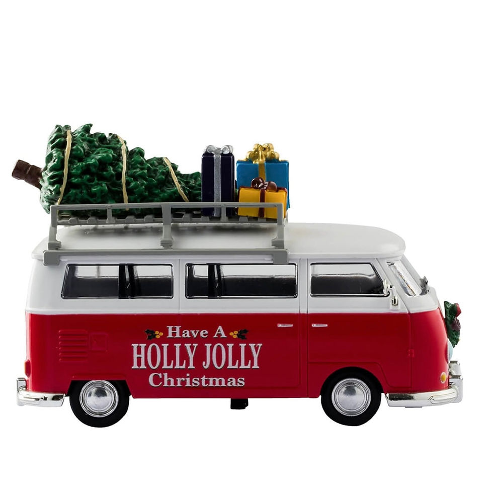 Christmas Van Side View - Lemax