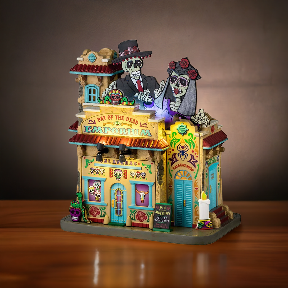 Thumbnail: Lemax Spooky Town - Day of the Dead Emporium