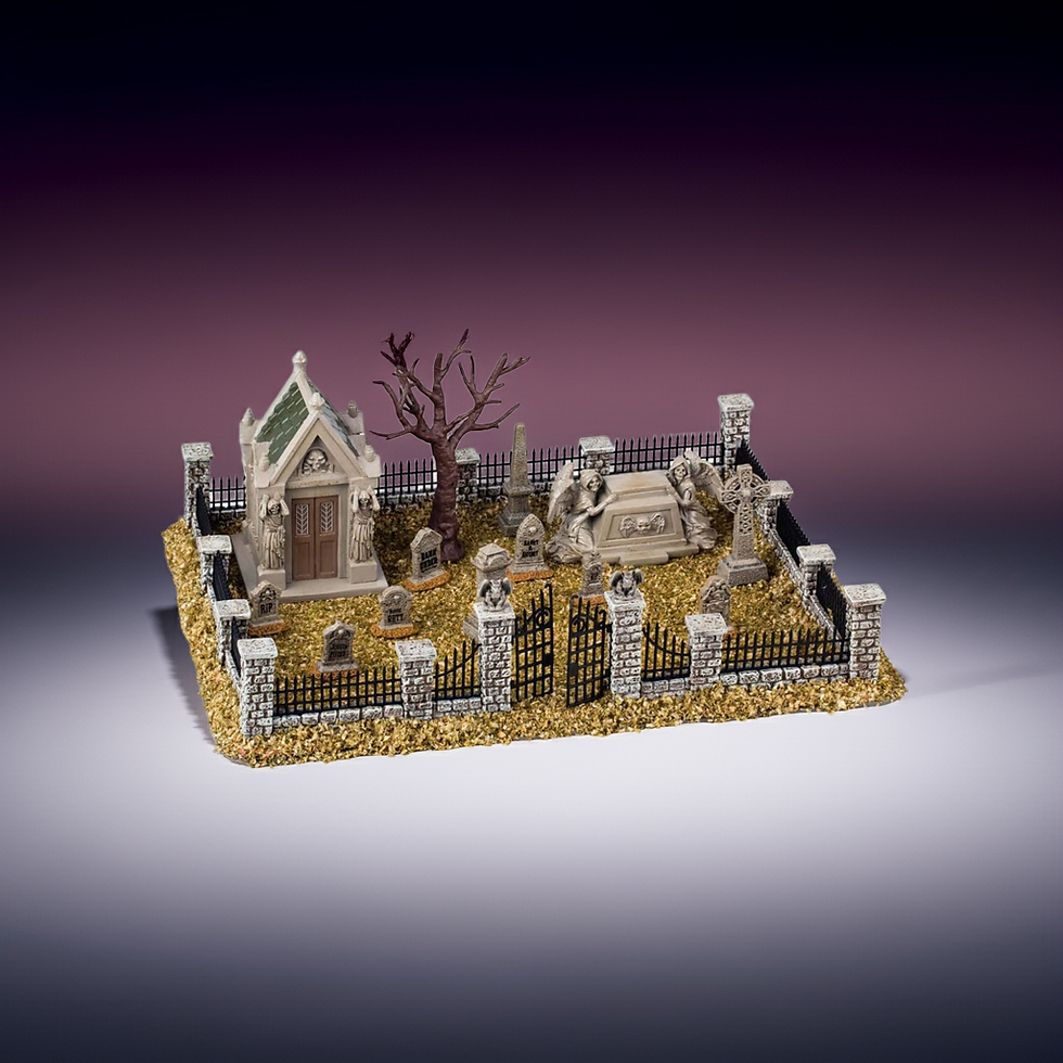 Thumbnail: Lemax Spooky Town Haunted Souls Graveyard