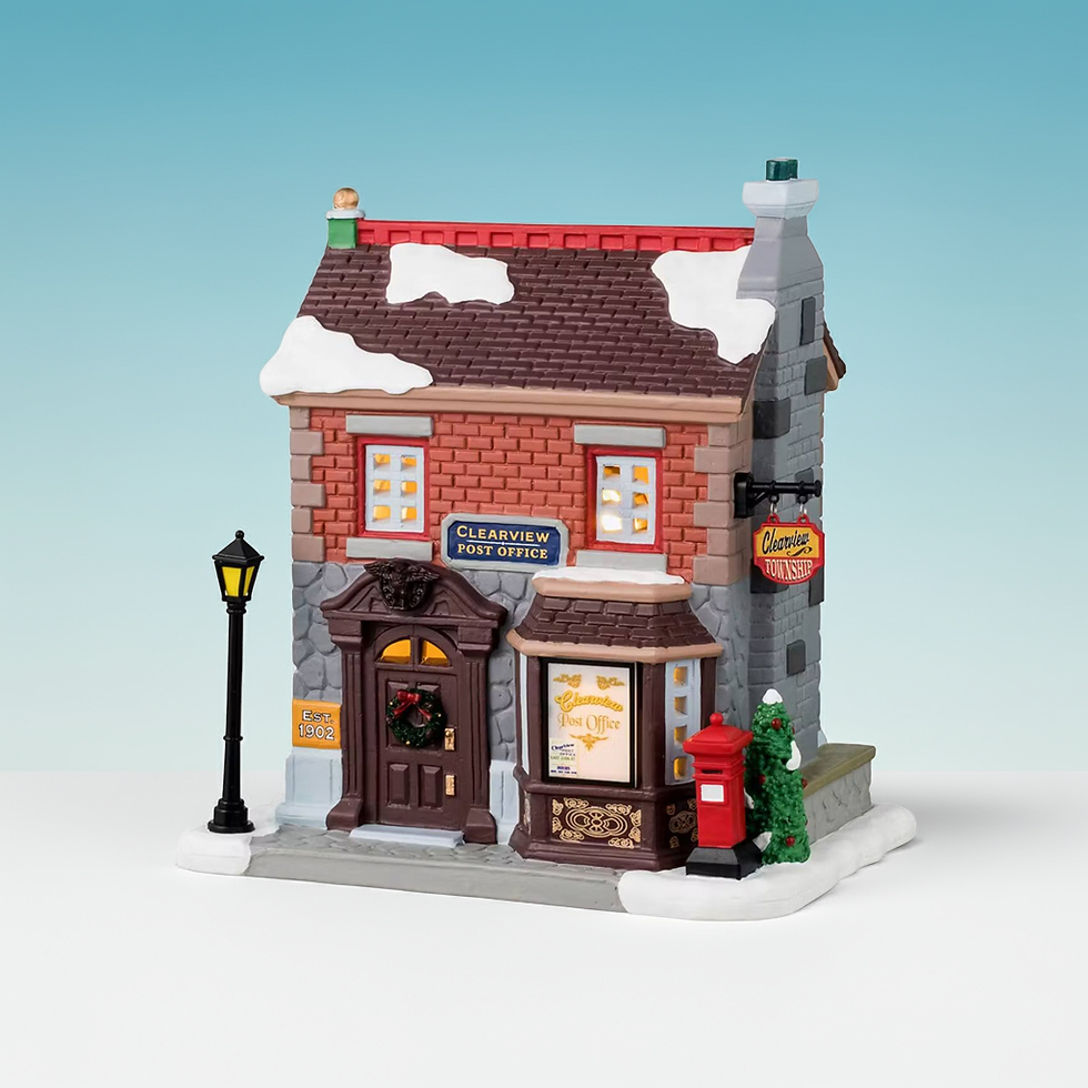 Thumbnail: Buy Clearview Post Office – Lemax Available Online in Seattle WA