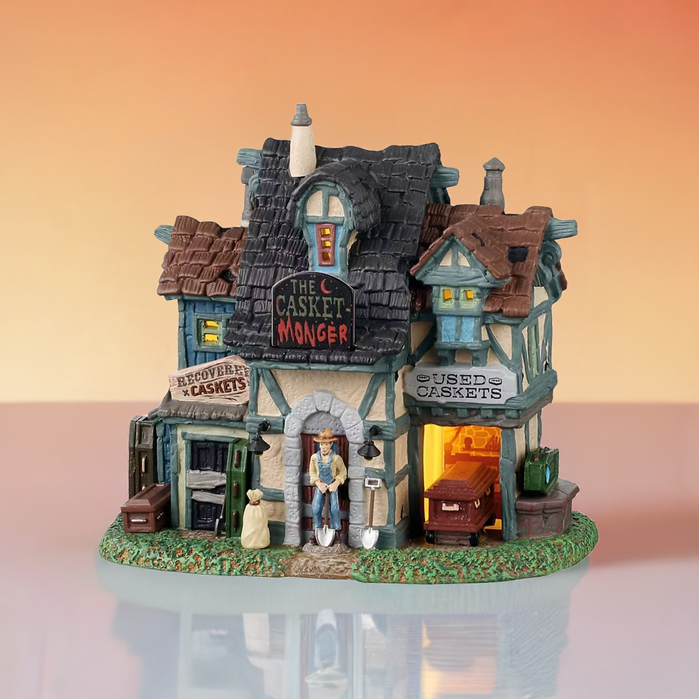 Thumbnail: Lemax Spooky Town The Casket-Monger
