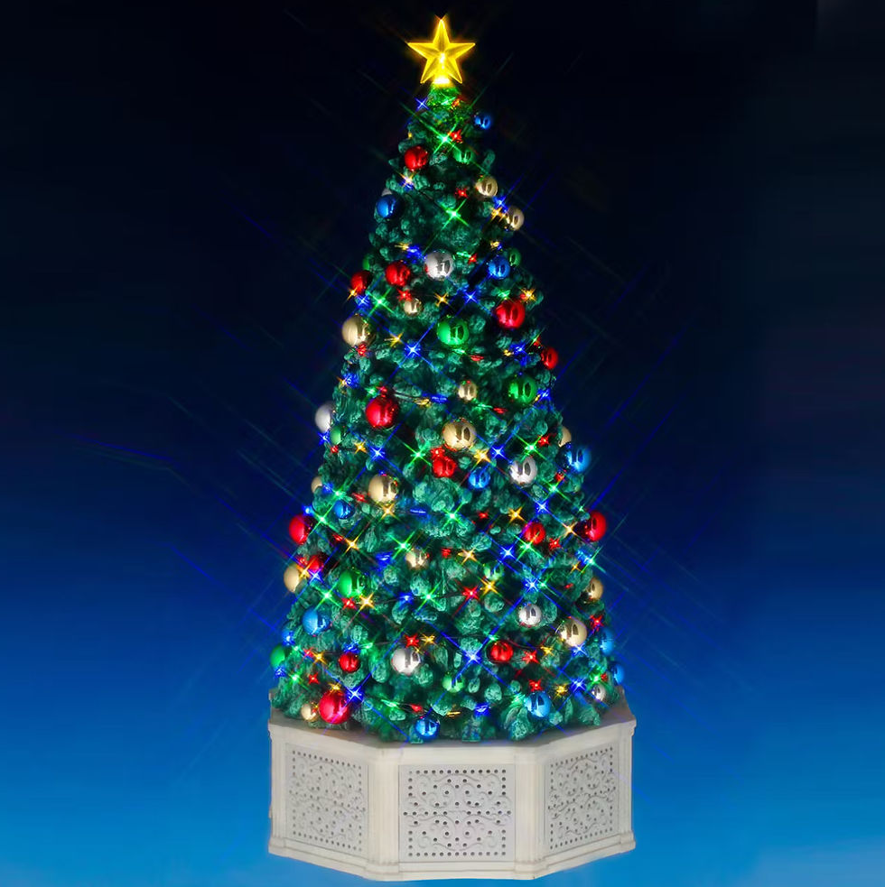 Have A Blue (Tooth) Christmas (Tree) - Lemax