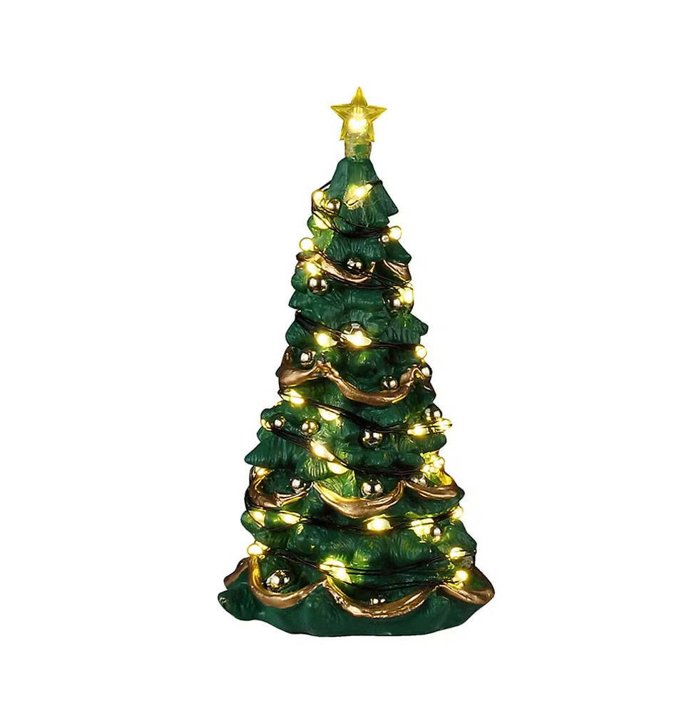 Joyful Christmas Tree - Clear Lights - Lemax