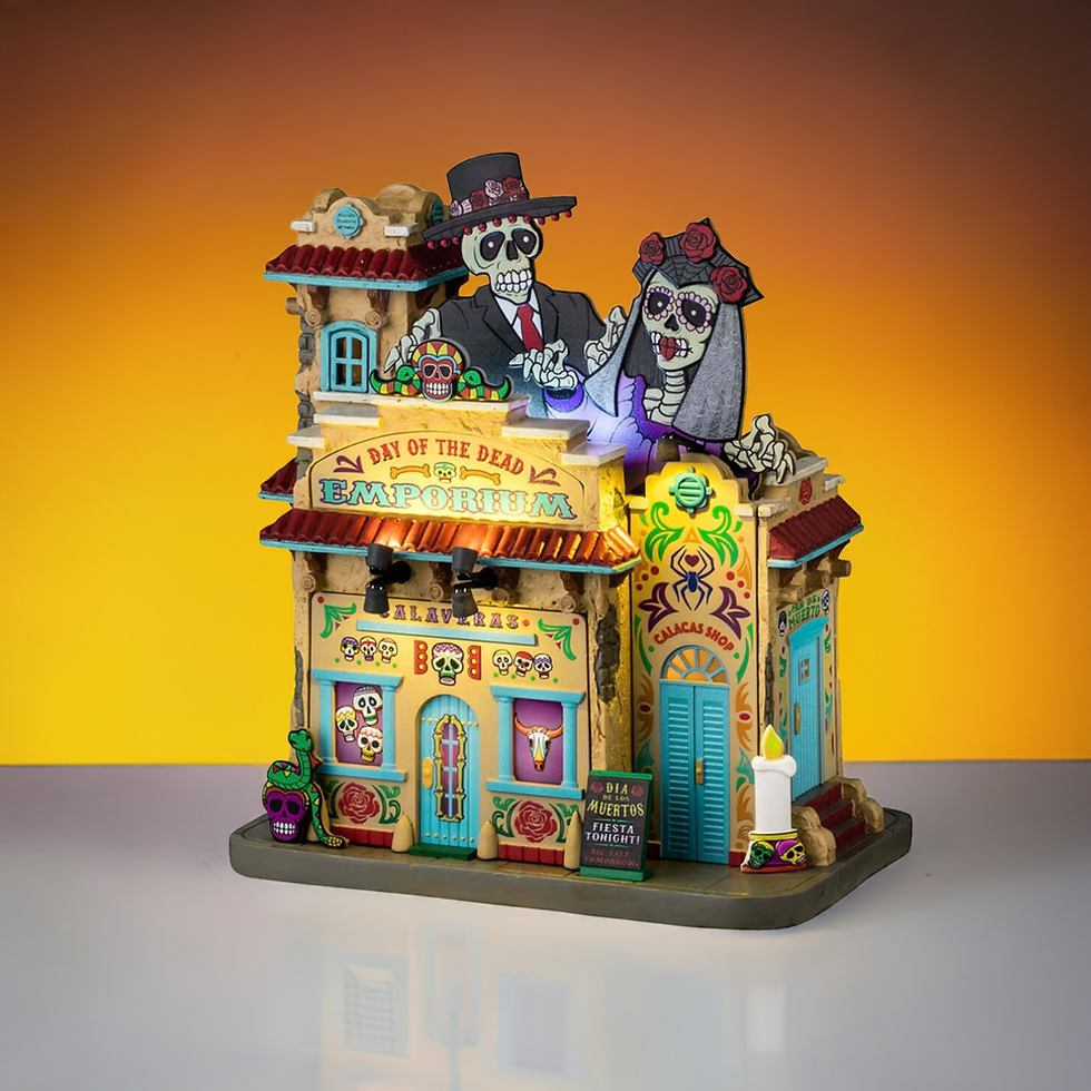 Thumbnail: Lemax Spooky Town - Day of the Dead Emporium