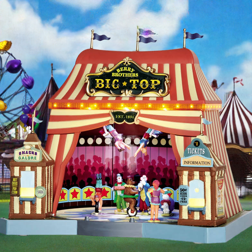 Thumbnail: Berry Brothers Big Top - Lemax Carnival