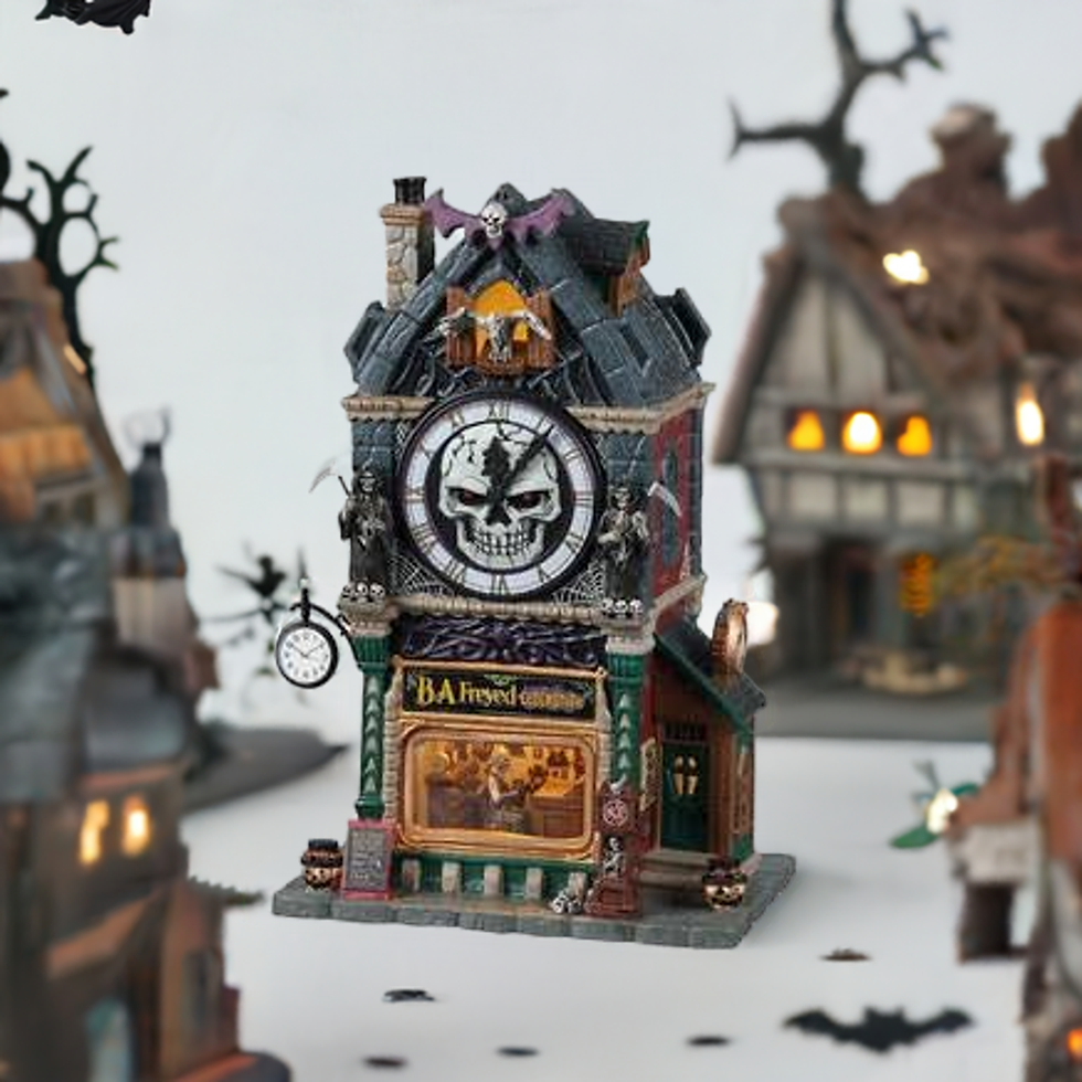 Thumbnail: Lemax Spooky Town - B.A. Freyed Clocksmith Online in Seattle, WA