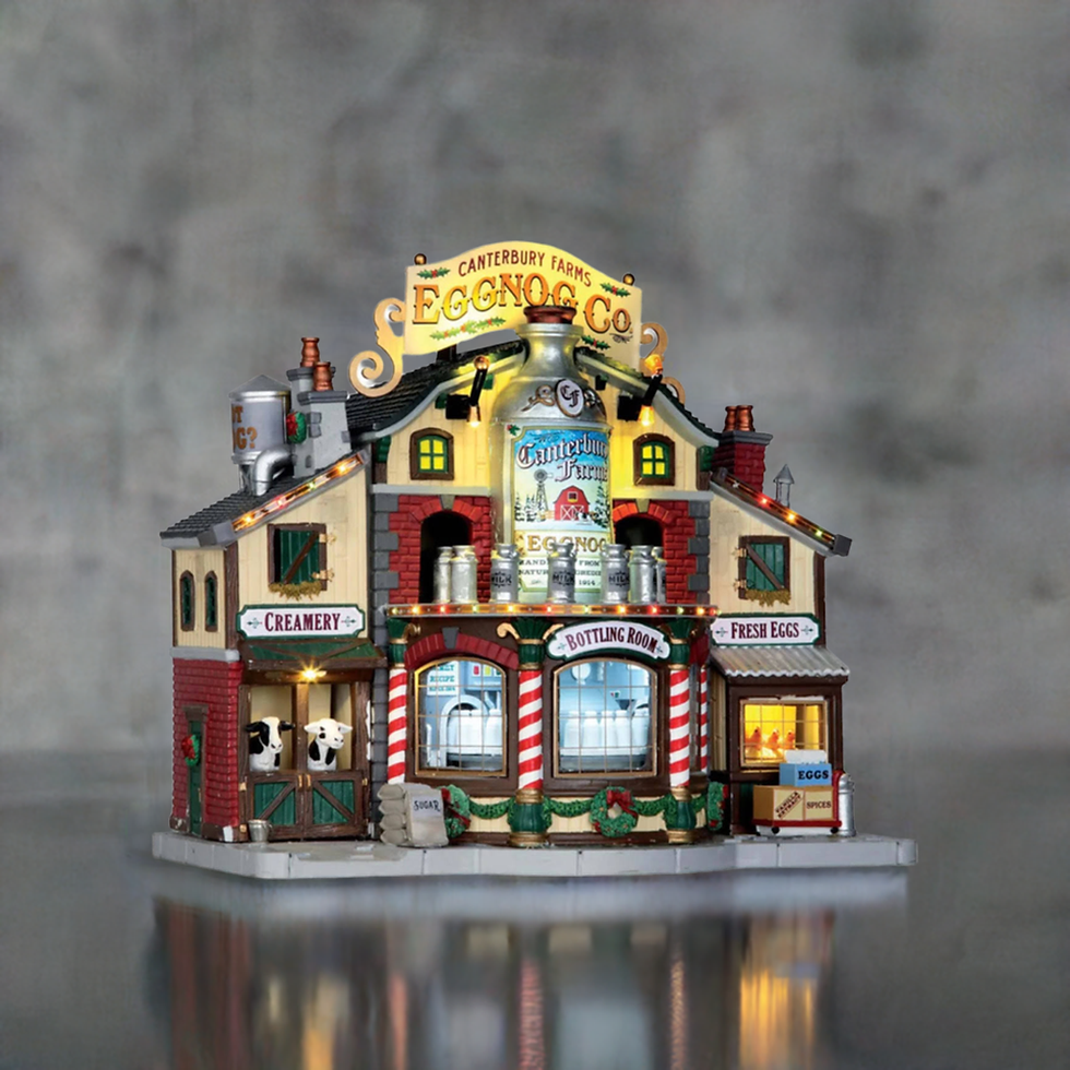 Thumbnail: Lemax Canterbury Farms Eggnog Factory