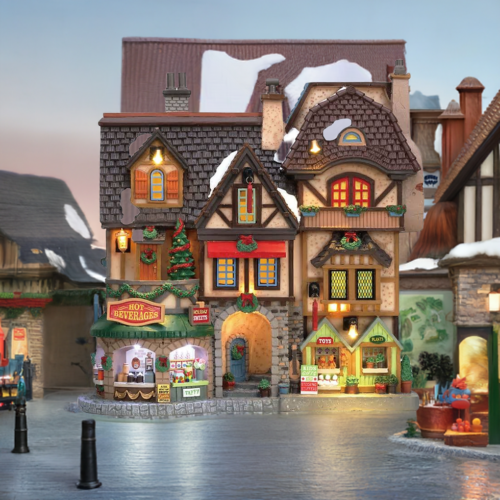 Thumbnail: Lemax River Moor's Christmas Street Festival Facade