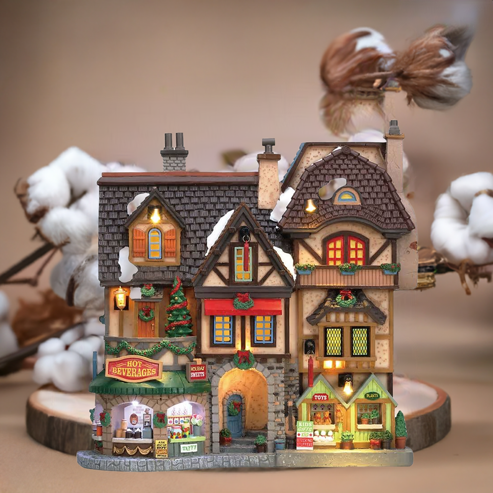Thumbnail: Lemax River Moor's Christmas Street Festival Facade