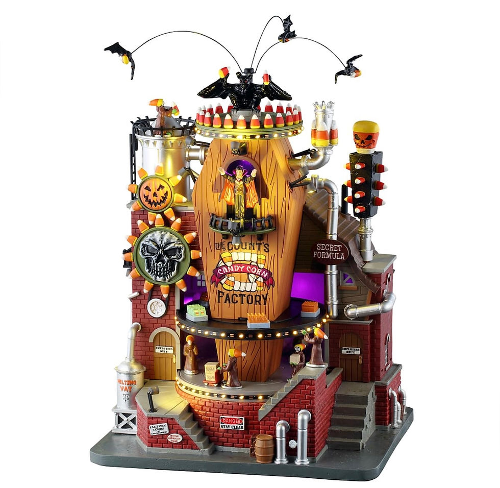 The Count's Candy Corn Factory - Lemax Spooky Town