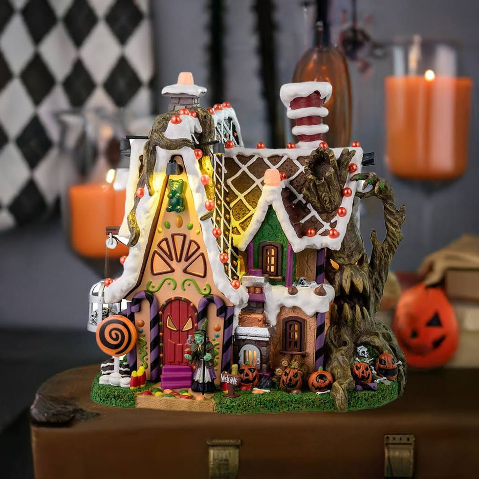 Thumbnail: Lemax Spooky Town - The Candy Witch Cottage