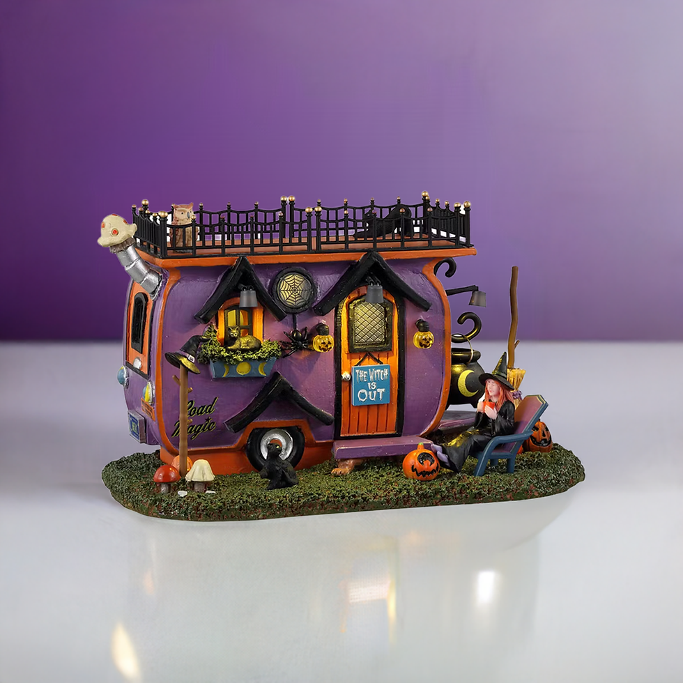 Thumbnail: Lemax Spooky Town Witch Vanlife