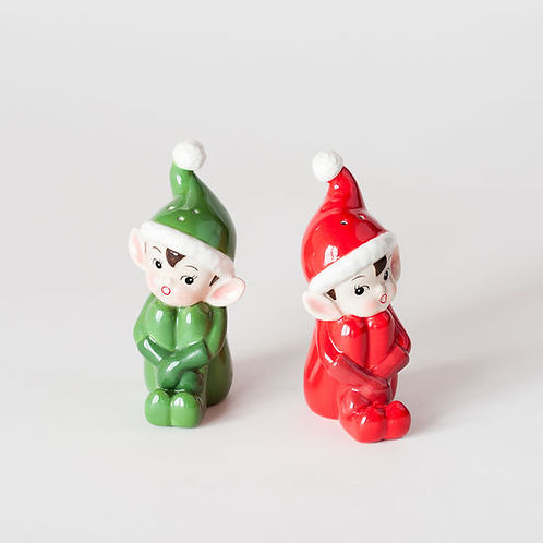 One Hundred 80 Degrees Elf Salt & Pepper Shakers